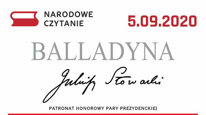 Narodowe Czytanie 2020 – Juliusz Słowacki „Balladyna”