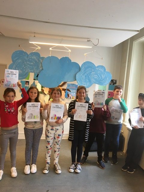 Międzynarodowy projekt “Czytam z klasą lekturki spod chmurki” zakończony