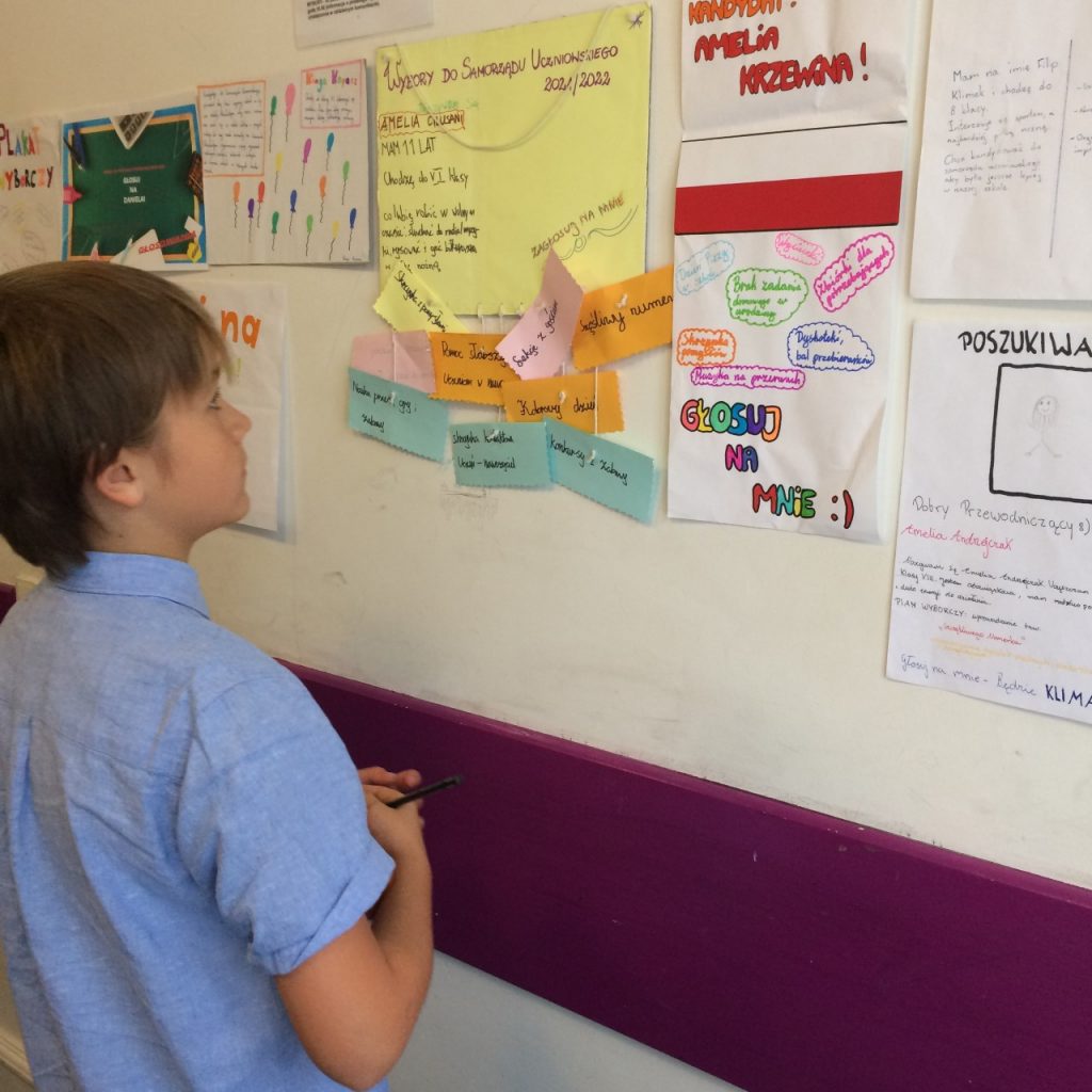 Wybory do Samorządu Uczniowskiego – 02.10.2021