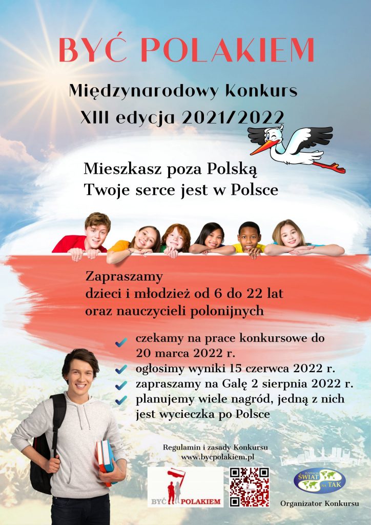 XIII EDYCJA MIĘDZYNARODOWEGO KONKURSU „BYĆ POLAKIEM”