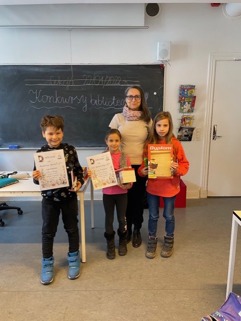 LAUREACI KONKURSÓW BIBLIOTECZNYCH!