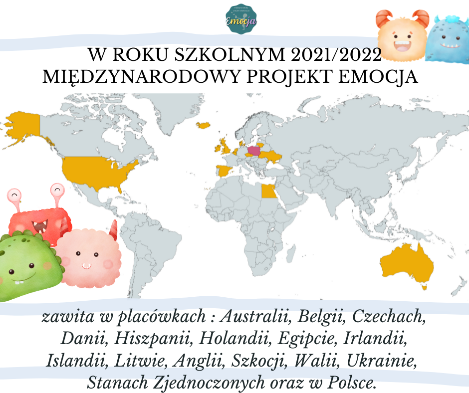 Uczniowie Szkoły  Polskiej w Międzynarodowym Projekcie „Emocja”
