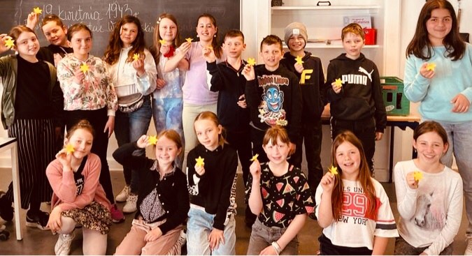 Akcja społeczno-edukacyjna ŻONKILE 2022 w Szkole Polskiej w Kopenhadze