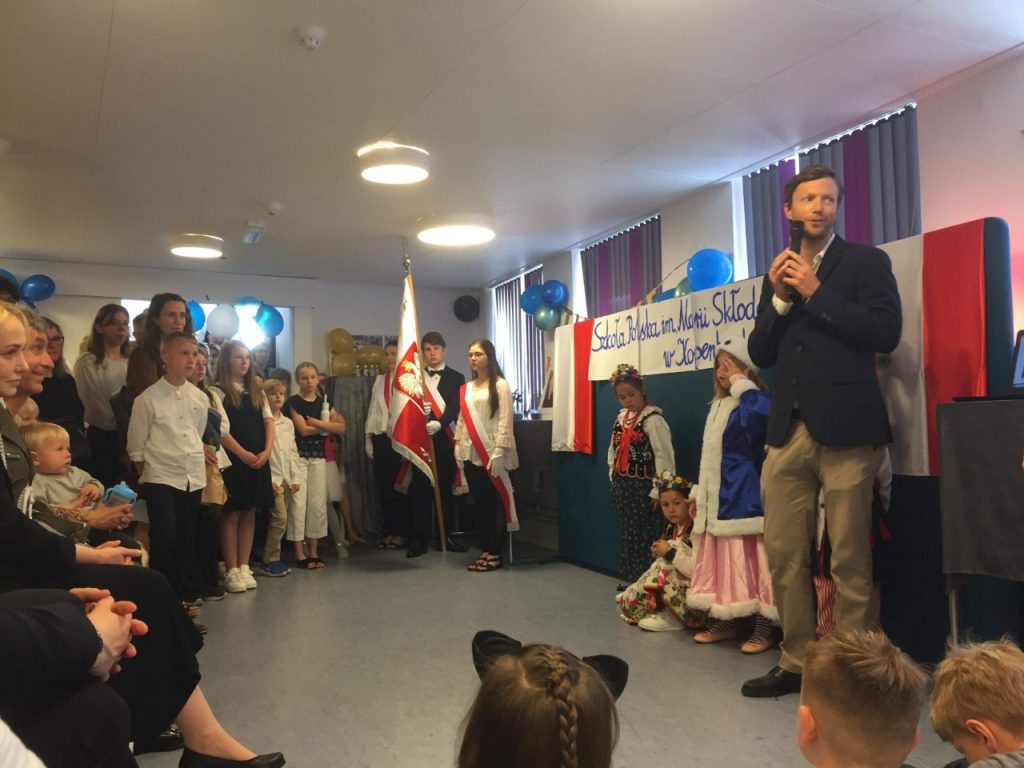 Uroczyste zakończenie roku szkolnego 2021/2022 w Szkole Polskiej w Kopenhadze