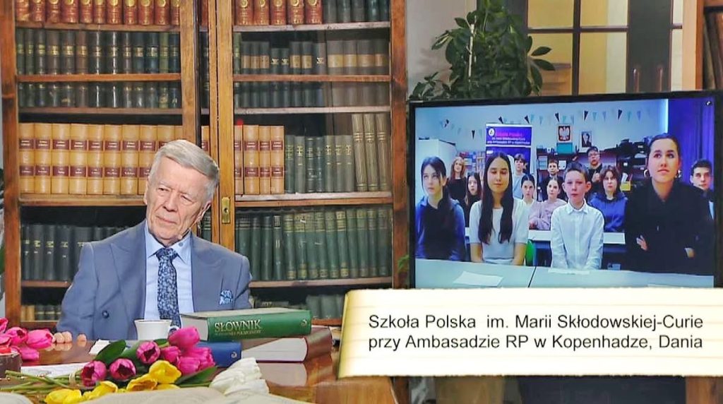 Szkoła Polska w Kopenhadze w programie profesora Jana Miodka „Słownik polsko-polski”!