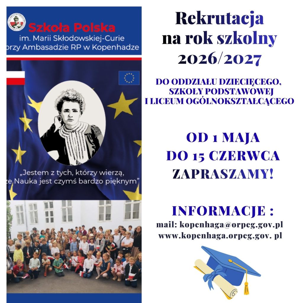 REKRUTACJA NA ROK SZKOLNY 2026/2027